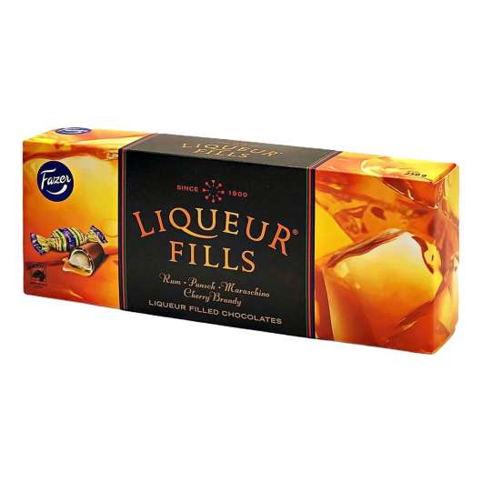 Fazer Liqueur Fills Chokladask - 250 gram