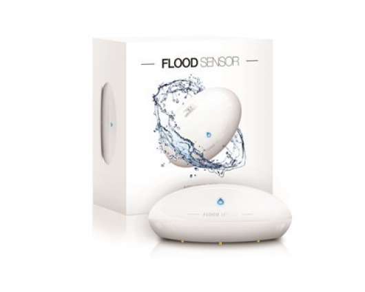 Fibaro - Vattensensor / Flood sensor / Vit / Gen5