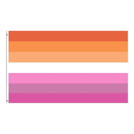 Flagga Sunset Lesbian