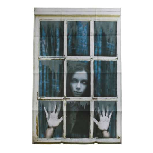 Fönsterdekoration Kvinna