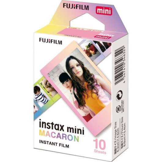 Fujifilm Instax Mini Film Macaron Color Frame 10pcs