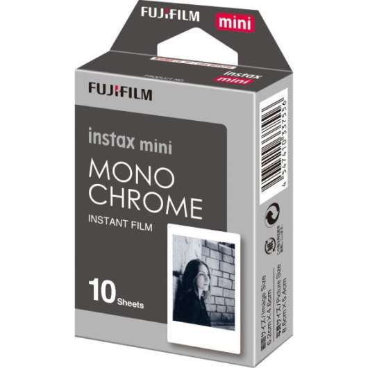 Fujifilm Instax Mini Film Monochrome 10pcs