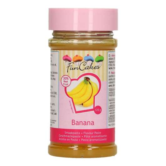FunCakes Smaksättning Banana/Banan - 120g