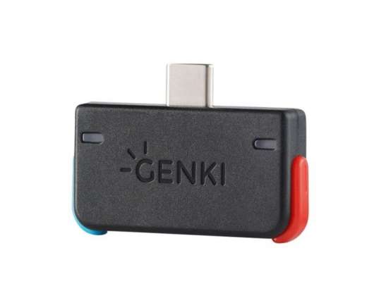 Genki Audio Adapter BT Röd/blå