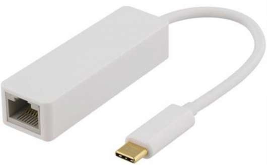 Gigabit-nätverkskort USB-C Vit