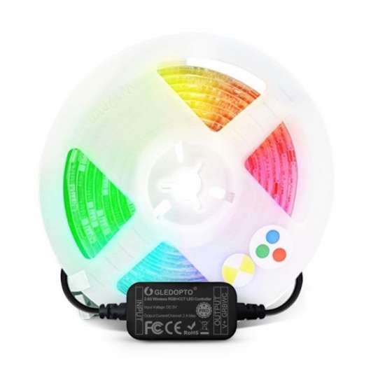 Gledopto RGB LED-list med Zigbee 2 m