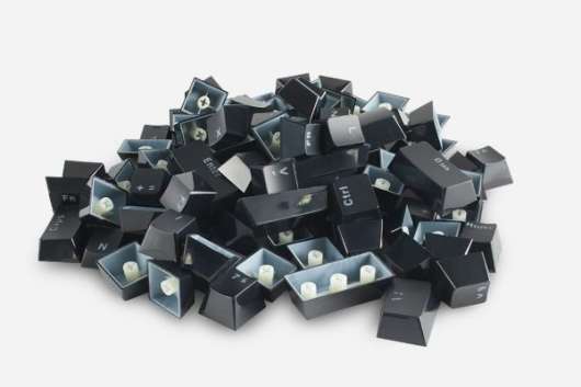 Glorious ABS Keycaps NOR-Layout (105st) - Black