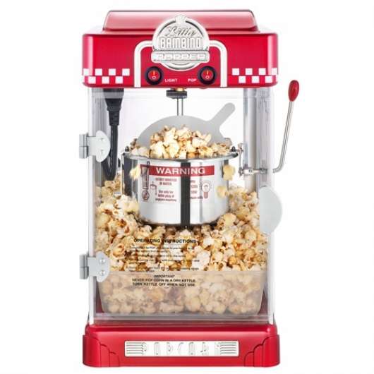 Great Northern Popcorn Company Popcornmaskin Little Bambino - Röd