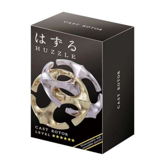 Hanayama Huzzle Cast Rotor Hjärnpussel i metall
