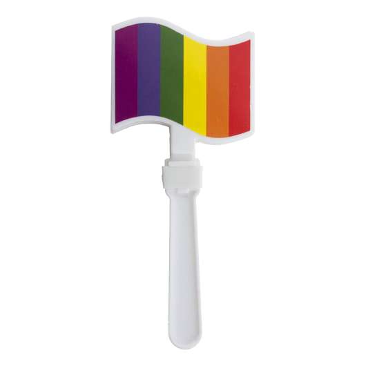 Handklappa Prideflagga