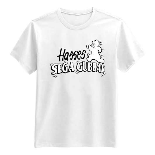Hasses Sega Gubbar T-shirt - Large
