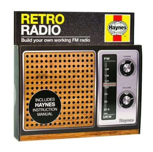 Haynes Retro Radio Byggsats för FM-radio