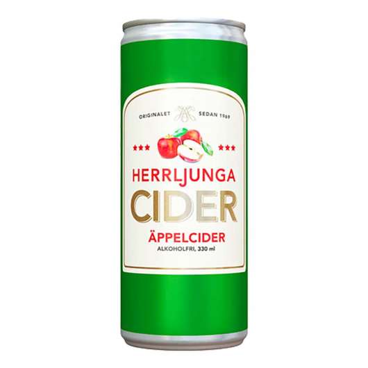 Herrljunga Äppelcider Alkoholfri - 24-pack
