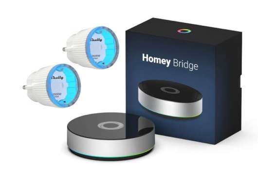 Homey Bridge + 2st Shelly Plug S