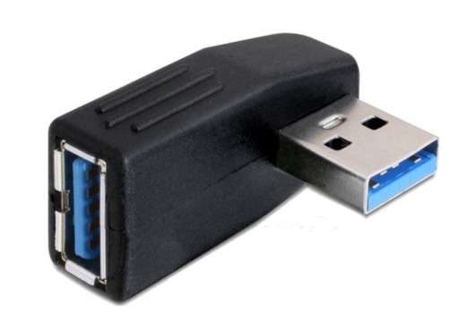 Horisontell vinkeladapter USB 3.0 90°