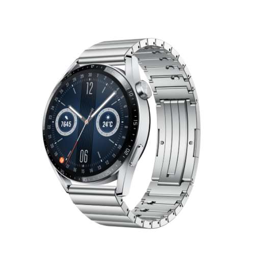 Huawei Watch GT 3 46mm - Råstfritt stål