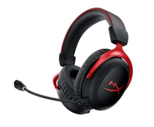 HyperX Cloud 2 Trådlöst Gaming Headset - Röd