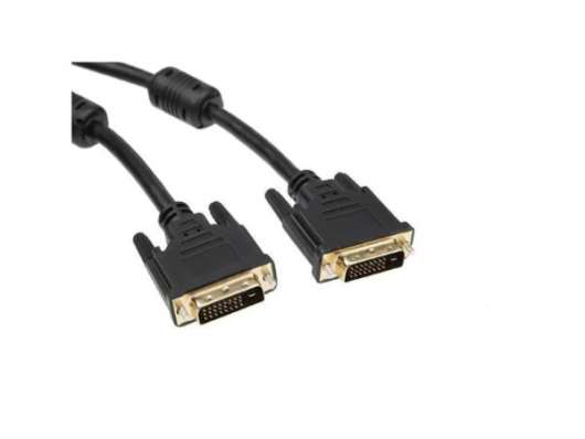 iiglo DVI-D Dual Link-kabel 1m - Svart