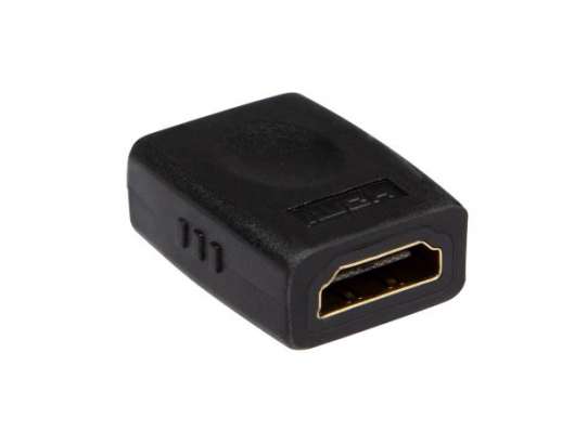 iiglo HDMI adapter HDMI female till HDMI female adapter, svart