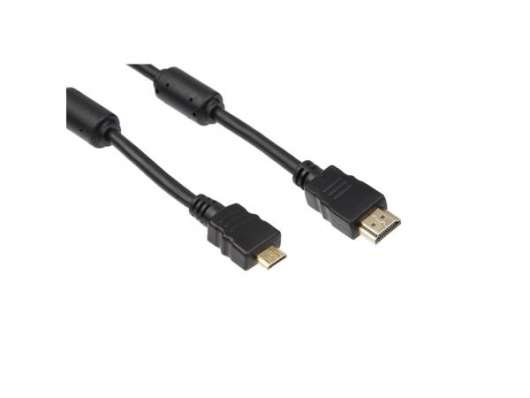 iiglo HDMI till Mini HDMI-kabel 2m - Svart