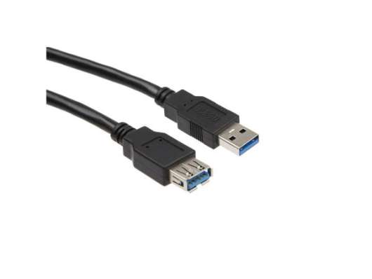 iiglo USB 3.0 Förlängningskabel A->A (M-F) 2m