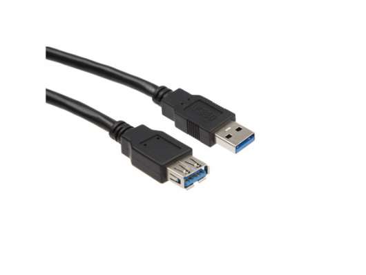 iiglo USB 3.0 Förlängningskabel A->A (M-F) 3m