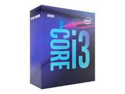 Intel Core i3-9100 - 4 kärnor / 4 trådar / 3.6 GHz (4.2 GHz Turbo) / 6MB / Socket 1151