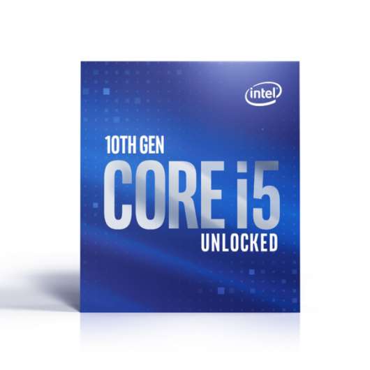 Intel Core i5-10600K - 6 kärnor / 12 trådar / 4,1 GHz / 4,8 GHz Turbo / 12MB / Socket 1200