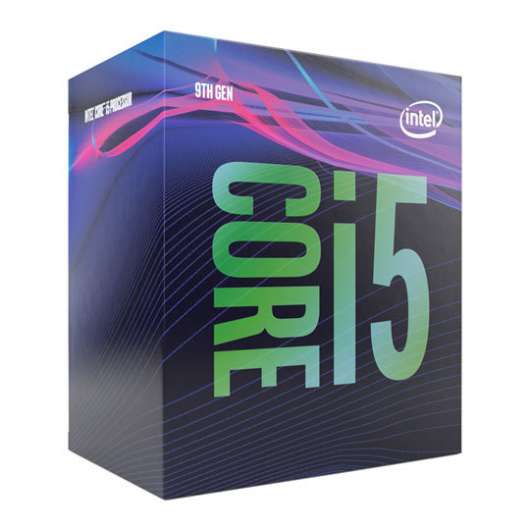 Intel Core i5-9600 - 6 kärnor / 6 trådar / 3.1 GHz (4.6 GHz Turbo) / 9MB / Socket 1151