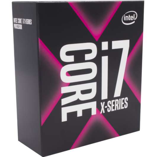 Intel Core i7-9800X - 8 kärnor / 16 trådar / 3.8 GHz (4,4 GHz Turbo) / 16.5 MB Cache / Socket 2066