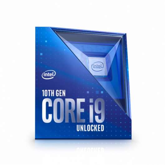 Intel Core i9-10900K - 10 kärnor / 20 trådar / 3.7 GHz / 5,3 GHz Turbo / 20MB / Socket 1200