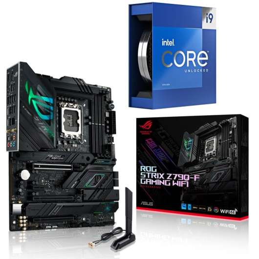 Intel Core i9-13900K + ASUS ROG STRIX Z790-F GAMING WIFI