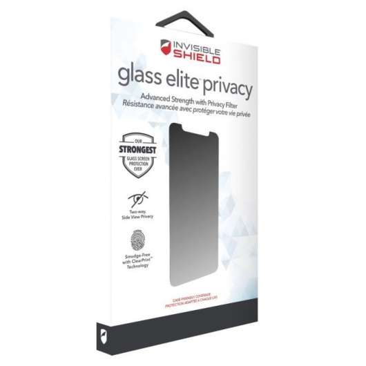 Invisible Shield Glass Elite Privacy Skärmskydd för iPhone 11 Pro