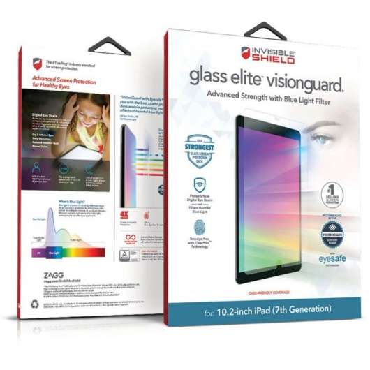 Invisible Shield Glass Elite Visionguard Skärmskydd för iPad 10,2”