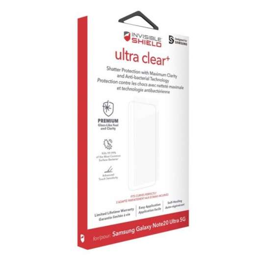Invisible Shield Ultra Clear+ Skärmskydd för Note 20