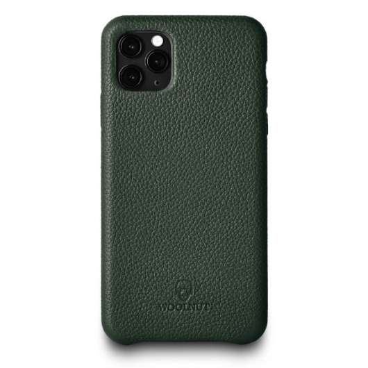 iPhone 11 Pro Max / Woolnut / Läderskal - Grön