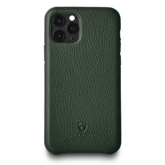 iPhone 11 Pro / Woolnut / Läderskal - Grön