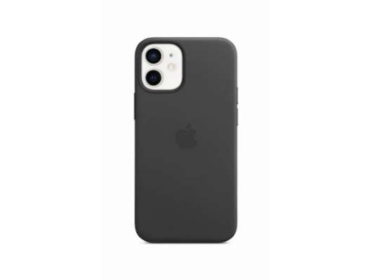 iPhone 12 Mini / Apple / Läderskal / MagSafe - Svart