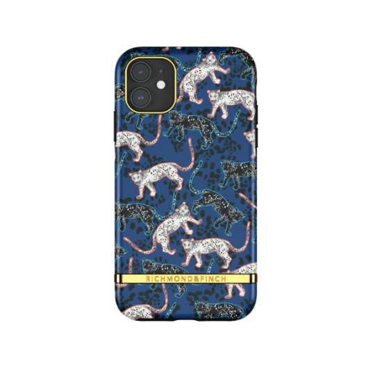 iPhone 12 Mini / Richmond & Finch - Blue Leopard