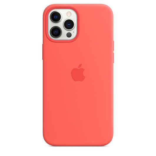 iPhone 12 Pro Max / Apple / Silikonskal / MagSafe - Citrusrosa