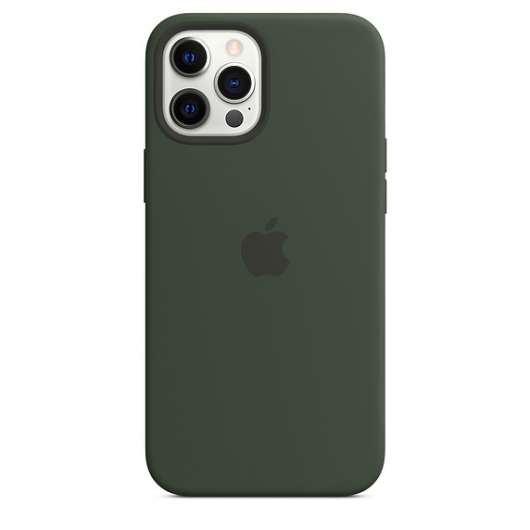 iPhone 12 Pro Max / Apple / Silikonskal / MagSafe - Cyperngrön