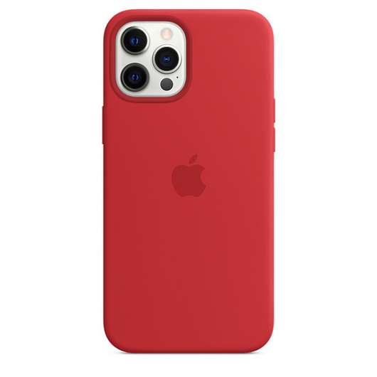 iPhone 12 Pro Max / Apple / Silikonskal / MagSafe - (PRODUCT)RED
