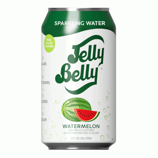 Jelly Belly Watermelon Sparkling Water - 24-pack