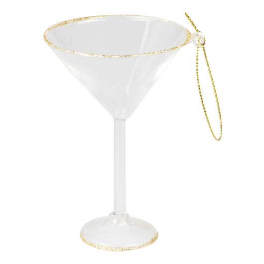 Julgranskula Martini Glass