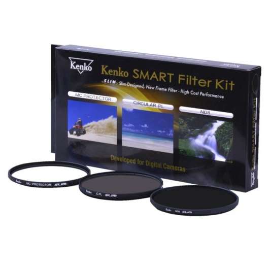 Kenko Filterkit för kamera 3-pack 49 mm