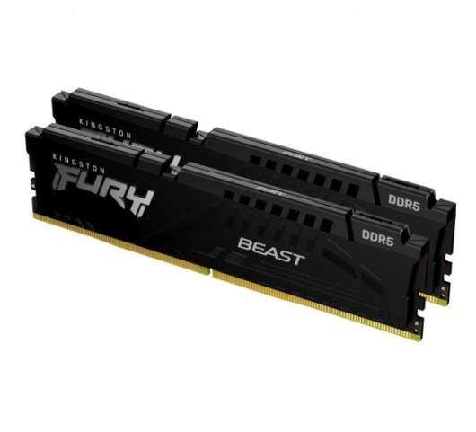 Kingston Fury Beast 32GB (2x16GB) / 4800MHz / DDR5 / CL38 / KF548C38BBK2-32