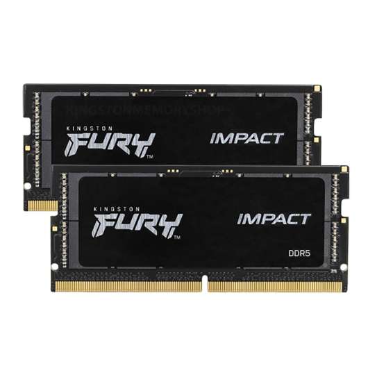 Kingston Fury Impact 2x16GB 4800Mhz DDR5 SODIMM LAPTOP RAM