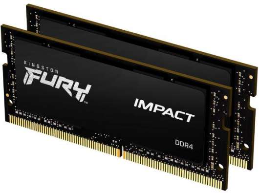 Kingston Fury Impact 32GB (2x16GB) / SO-DIMM DDR4 / 2666MHz / CL16 / KF426S16IBK2/32