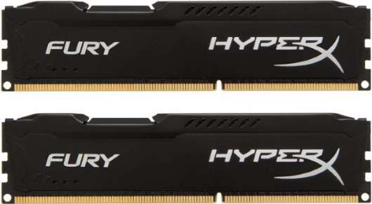 Kingston HyperX FURY Black Series 16GB (2x8GB) / 1866MHz / DDR3 / CL10 / HX318C10FBK2/16