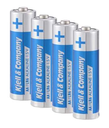 Kjell & Company AA-batterier 4-pack